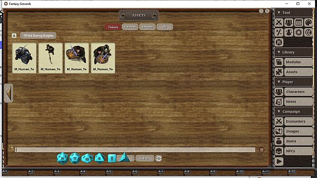Fantasy Grounds - Devin Night Token Pack 164: Daring Knights