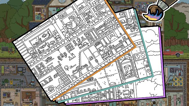 FIND ALL: Bunker - Coloring Book