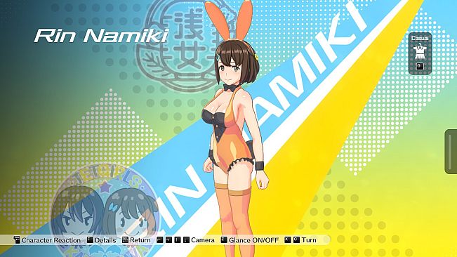 Kandagawa Jet Girls - Bunny Costume (Carrot Orange)