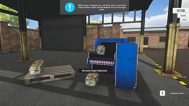 Recycling Station Simulator