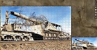 Pixel Puzzles WW2 Jigsaw - Pack: German Railway Guns