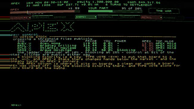 APEX: Black Monday