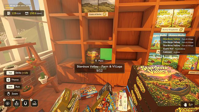 The Cozy Board Game Shop: Tidy Up