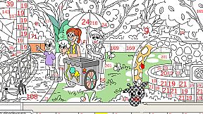 100 Cats Lost In World Find & Color