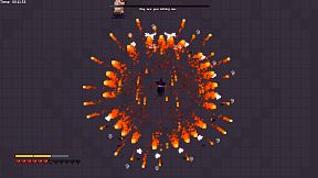 Little Fire Girl Fights Final Boss / 小紅姐掉站终极Boss!