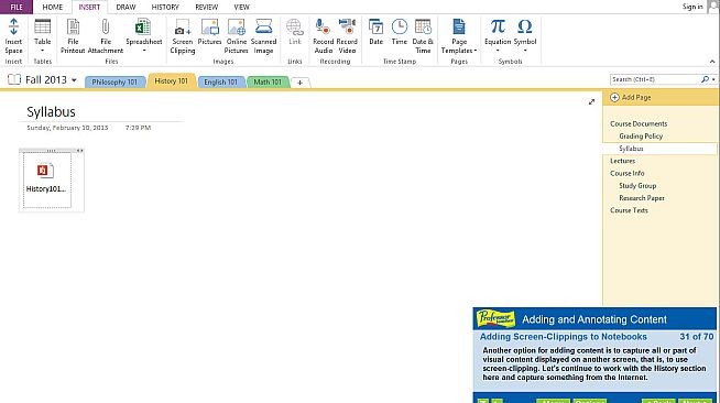 Professor Teaches OneNote 2013 & 365