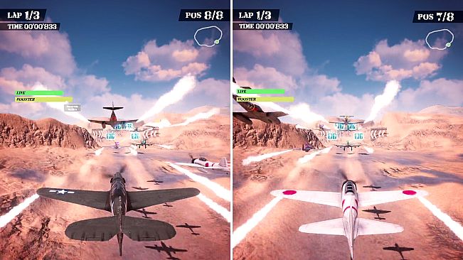 Sky Combat: WWII Warplane Races