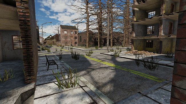 GameGuru MAX Wasteland Booster Pack - Urban Ruins