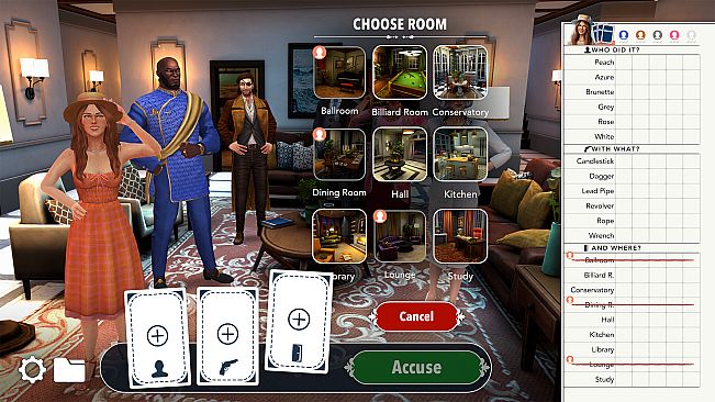 Clue/Cluedo: Legacy Suspect Pack