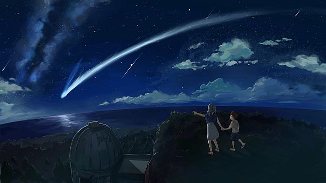 星星落下的夜晚