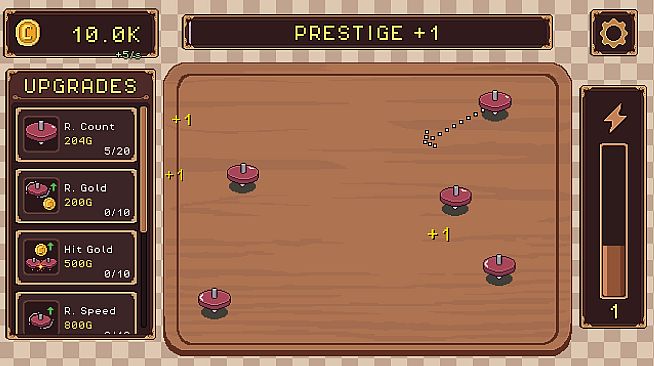 Spin Top Idle