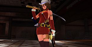 OneeChanbara ORIGIN - Exclusive Aya Costume: Aya's Fashionable Wear Azuki Red