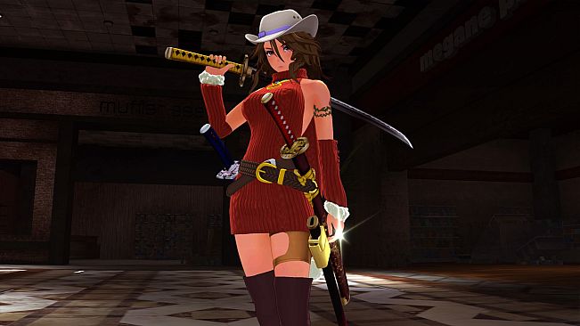 OneeChanbara ORIGIN - Exclusive Aya Costume: Aya's Fashionable Wear Azuki Red