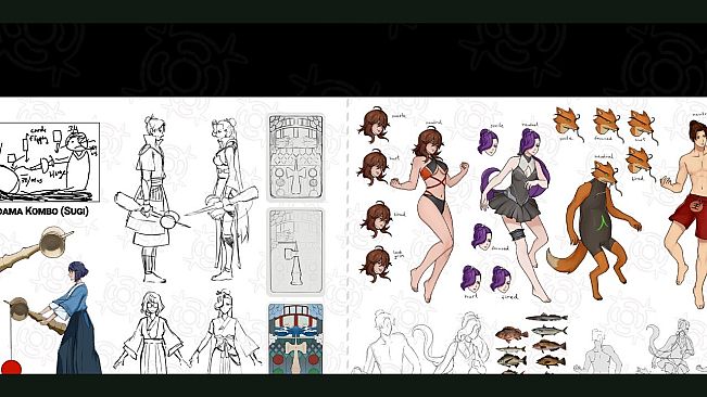 Shujinkou - Digital Artbook