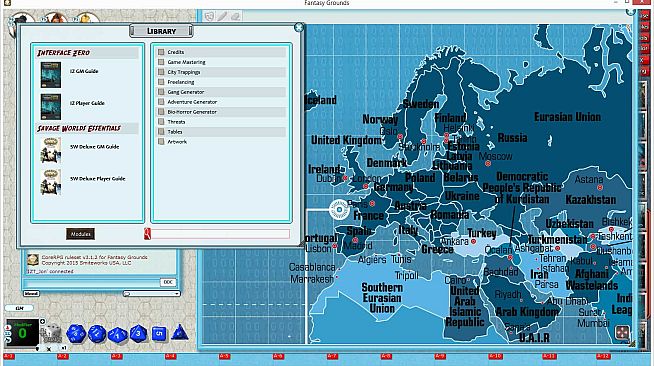 Fantasy Grounds - Interface Zero 2.0 for Savage Worlds