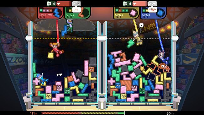 TopplePOP: Bungee Blockbusters