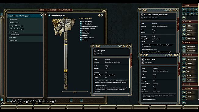 Fantasy Grounds - Breath of Life - The Vanguard