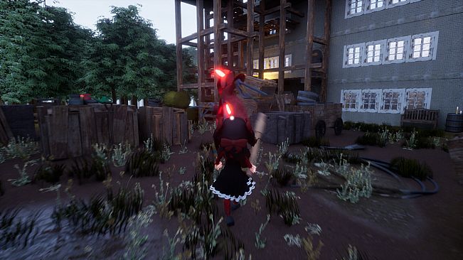 幽霊屋敷と猫の家