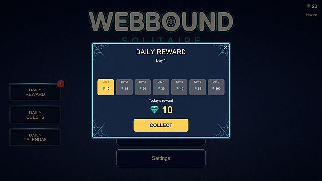 WebBound Solitaire