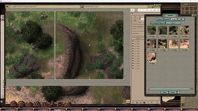Fantasy Grounds - FG Completed Maps Pack 5