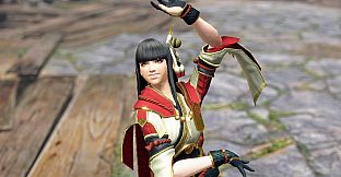 Monster Hunter Rise - "Hinoa" Hunter layered armor set