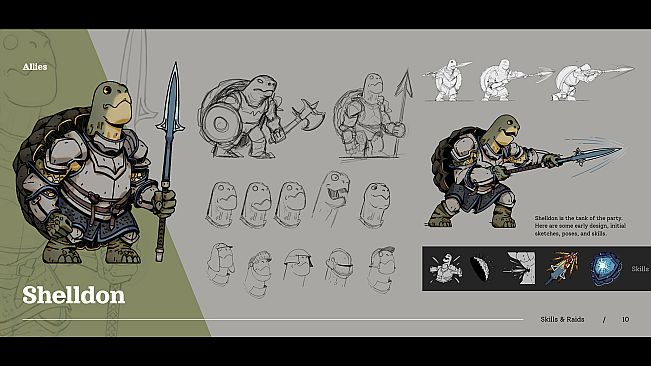 Skills & Raids - Official Artbook