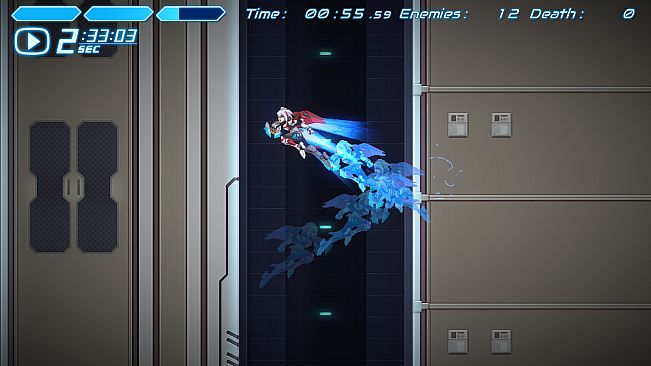 COGEN: Sword of Rewind - Additional Story ＆ Playable Character: Copen (Gunvolt Chronicles: Luminous Avenger iX 2) / COGEN: 大鳥こはくと刻の剣 - 追加シナリオ＆プレイ可能キャラクター：アキュラ編（『白き鋼鉄のX（イクス）2』より）