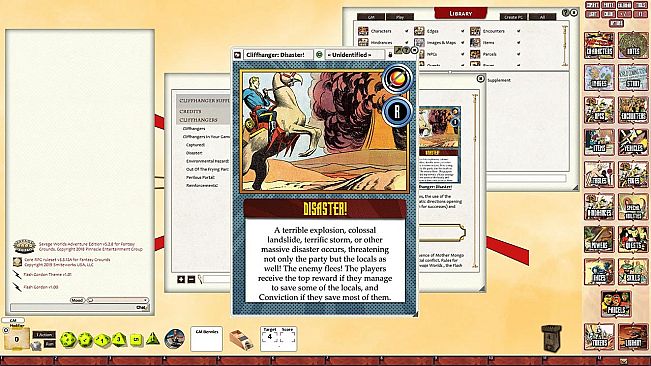 Fantasy Grounds - Flash Gordon Cliffhanger Supplement