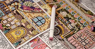 FIND KITTENS 7: Cookie Town - Coloring Book