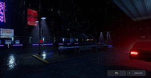 Late Night Gas Station