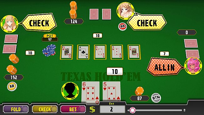 Poker Pretty Girls Battle: Texas Hold'em
