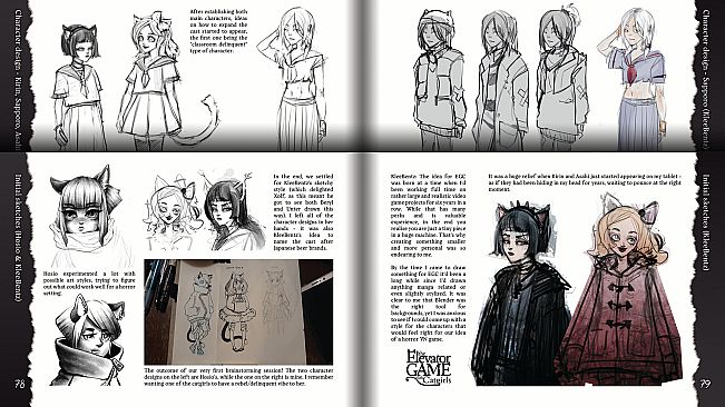 The Elevator Game with Catgirls - Digital Artbook