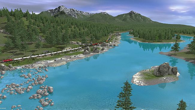 Trainz Route: Canadian Rocky Mountains - Columbia River Basin