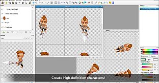 Game Character Hub PE: 2D Customizable Character - Female