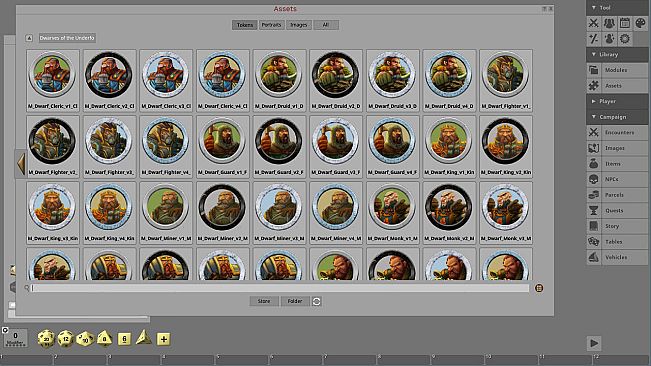 Fantasy Grounds - Dwarves of the Underforge