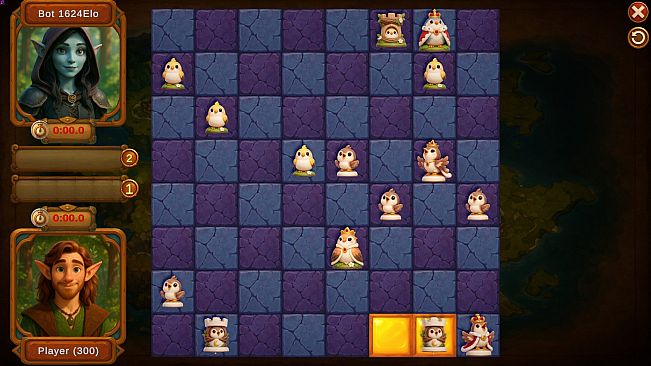 Choc Tactic for Chess Master - Happy Bird Day