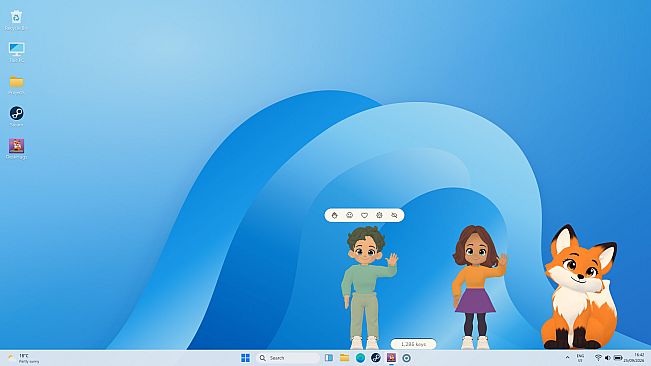 DeskHugs: Desktop Friends