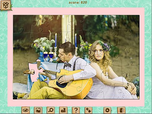 1001 Jigsaw Home Sweet Home Wedding Ceremony