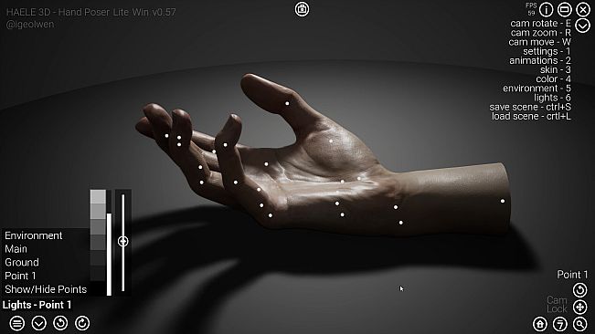 HAELE 3D - Hand Poses Lite - Drawing References