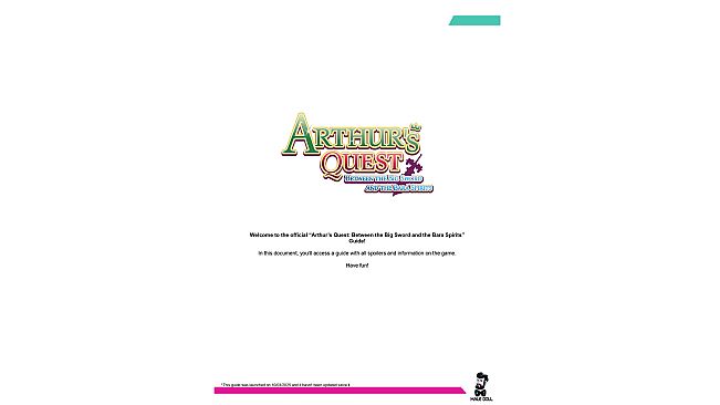 Arthur's Quest: Guide
