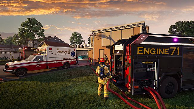 Firefighting Simulator: Ignite - Blackout Truck Edition Skin DLC