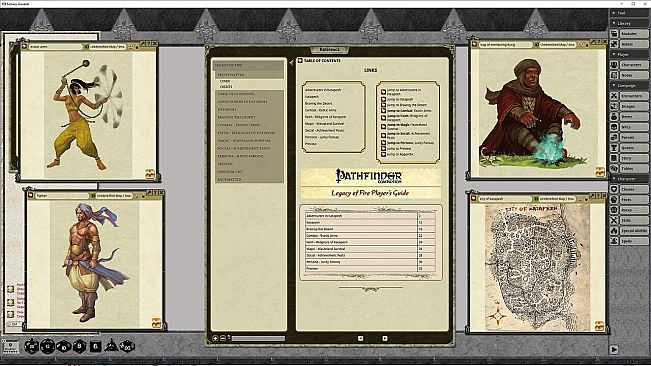 Fantasy Grounds - Pathfinder RPG - Pathfinder Companion Legacy of Fire Players Guide