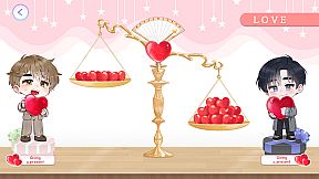 Hard to make a romantic cartoon!