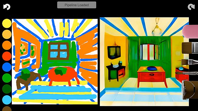 AI PAINTER: Painting Simulator