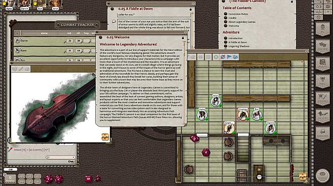 Fantasy Grounds - 5E: The Fiddler's Lament
