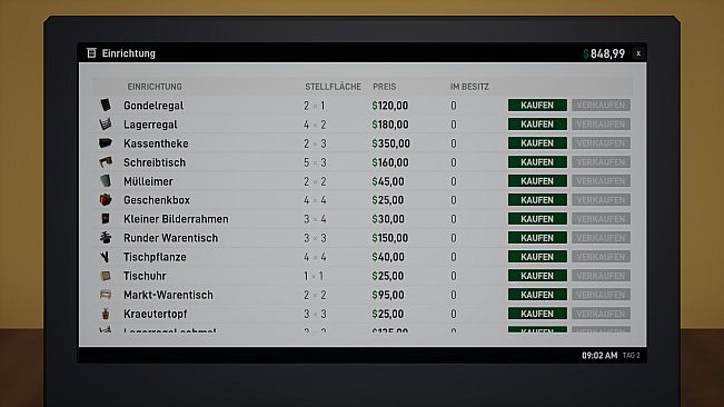 Fresh Market Simulator