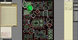 Fantasy Grounds - Pathfinder RPG - Pathfinder Flip-Mat - The Emerald Spire Superdungeon Multi-Pack