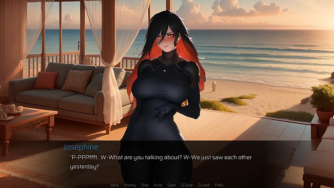 The Cyber Masquerade: Summer Beach Reverie