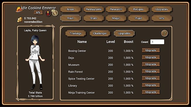 Idle Cooking Emperor