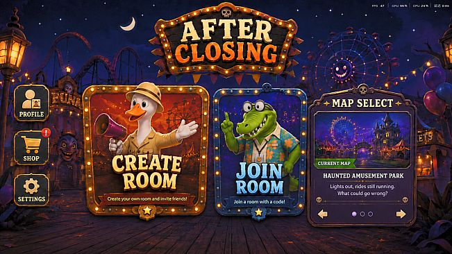 After closing